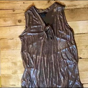 5 for $25 Sale! Stretch Knit Tie Neck Shift Dress